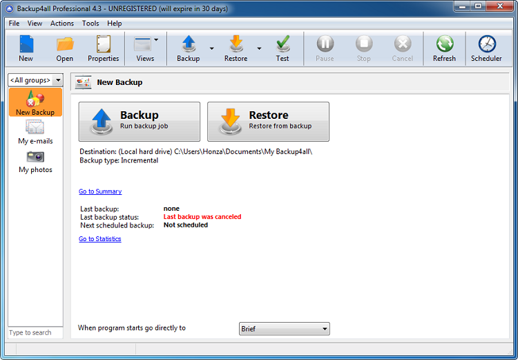 Backup4all 9.8 Build 699 Crack + License Key Free Download